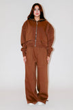 Cropped Melton Tracksuit - Mitcha Label