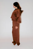 Cropped Melton Tracksuit - Mitcha Label