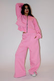 Cropped Melton Tracksuit - Mitcha Label