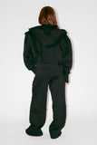 Cropped Melton Tracksuit - Mitcha Label