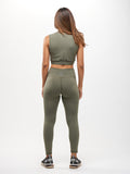 Women Olivine Streachy Leggings - Jyord