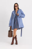 The Pola Mini Shirt Dress - Kei Dress