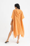 Hilda Linen Hooded Cape - Kei Dress