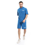 Unisex Short Hooded Tracksuit Set - Pavone