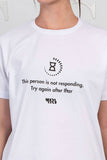 Not Responding Half Sleeve T-shirt - Marv