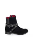 Studs Real Leather Half Boot - Melli’s