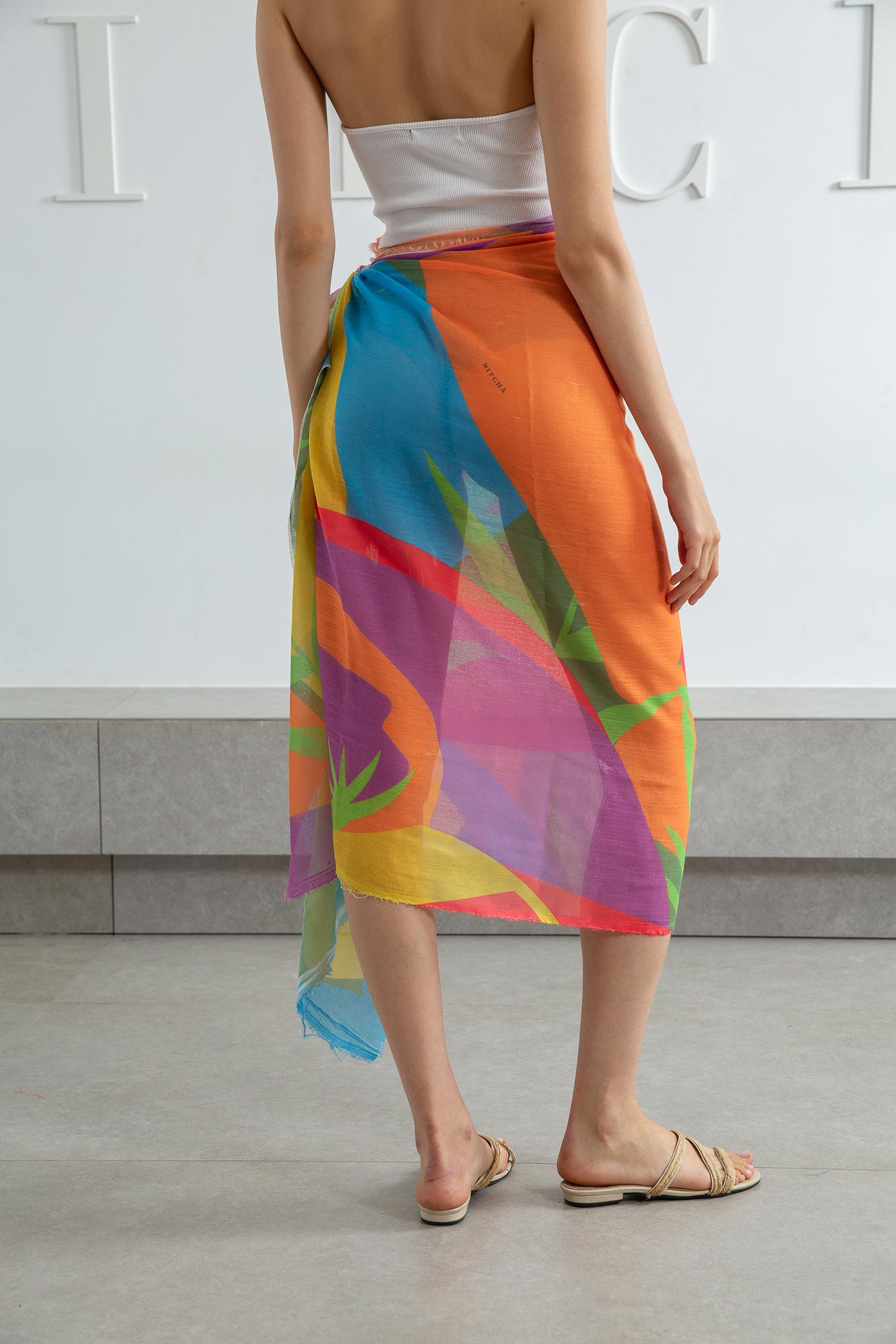 Colorful Cotton Scarf - Mitcha Label