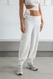 White Cargo Pants - Rima Fashion