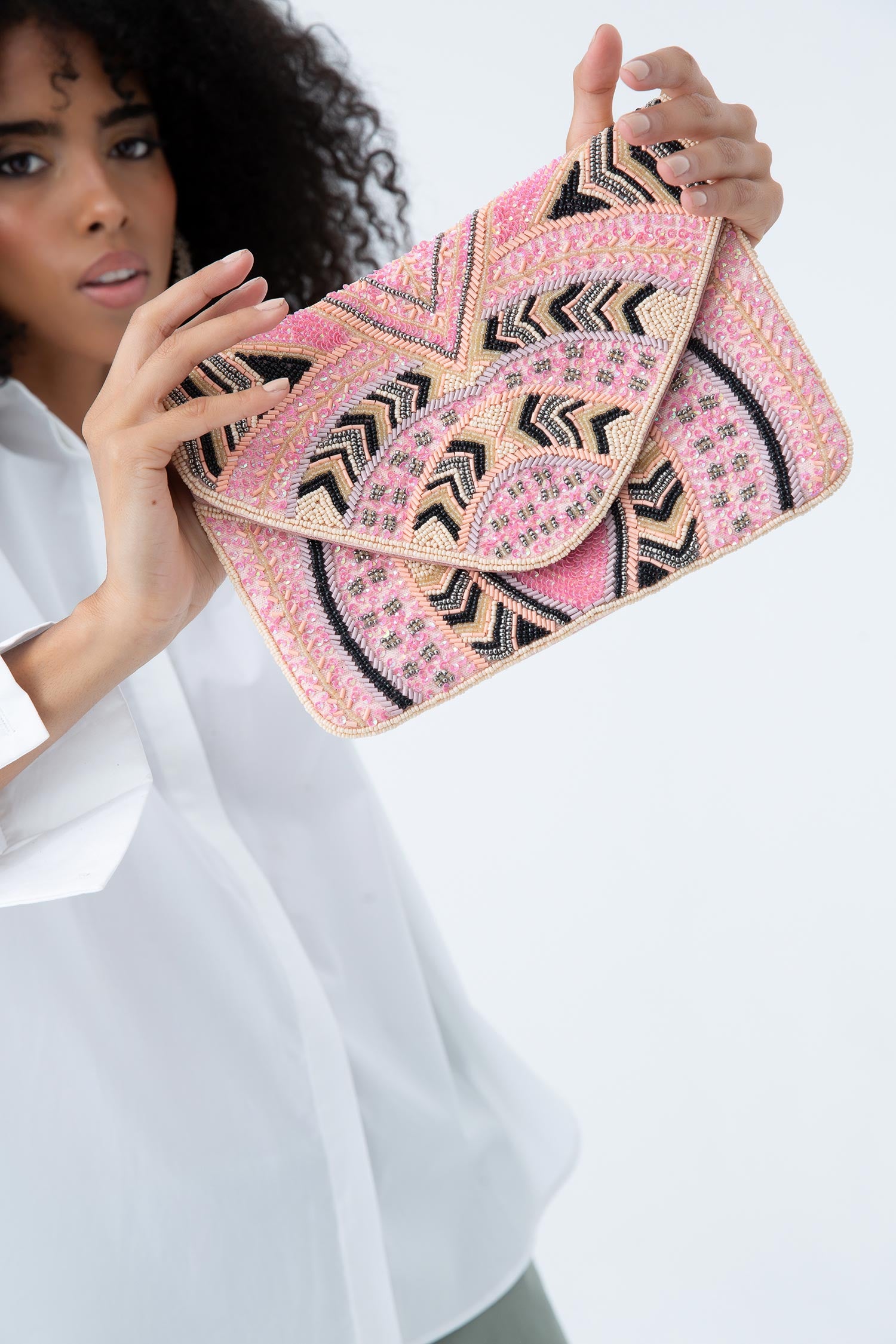 Happy Pink Clutch
