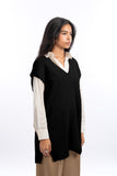 Oversized Knit Vest - Mitcha Label