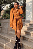 Chamois Short Dress - Armaia