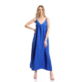 Long Dress With Thin Straps - Kady