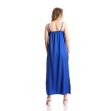 Long Dress With Thin Straps - Kady