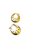 Bamboo Stainless Earrings - Trio Earrings