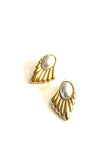 Statement Pearls  Earrings - Trio Earrings