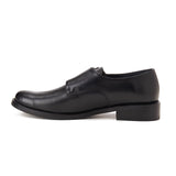 Women Black Double Monk Shoes - Tayree