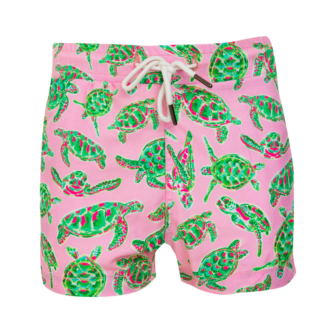 Cottonovi Pink Turtles Boys Swimsuit