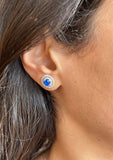 Round Shape Stone Earrings  - Felizmoda