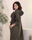 Gabardine Cotton Dress (W643) - Just4Women