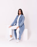 Denim  Dress Shirt (W700) - Just4women