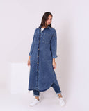 Denim  Dress Shirt (W700) - Just4women