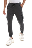 Solid Cargo Pants With 4 Pockets (674) - White Rabbit