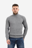 Turtle Neck Acrylic Pullover (1325) - White Rabbit