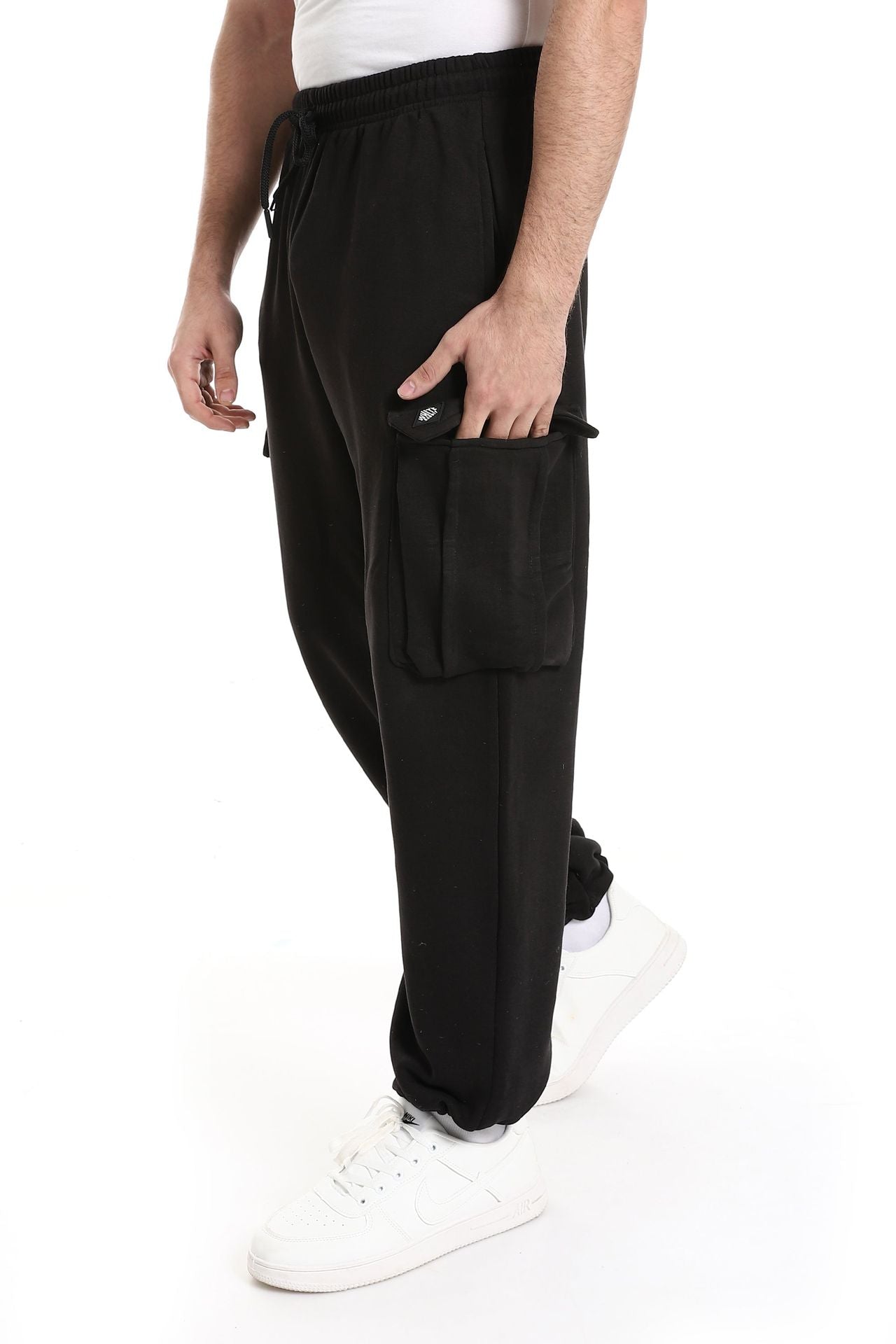 Side best sale pocket sweatpants