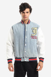 Bomber Jacket With Back Stitching (603) - White Rabbit