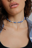 Cinco Blue Bravery Necklace