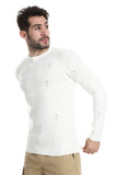 Self Stitched Parts Pullover (5126) - White Rabbit