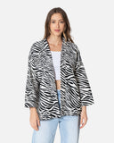 All Zebra - Cardigan  - The Makeovr