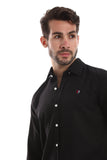 Front Textured Men Shirt (2050) - White Rabbit