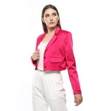 Cropped Satin Jaket (2880) - Mr Joe