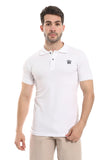 Pique Comfy Polo Shirt - White Rabbit