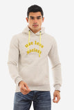 Inner Fleece Hoodie With Front Pocket (141) - White Rabbit