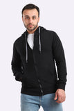 Ribbed Comfy Zip Through Hoodie (402) - White Rabbit