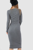 Bodycon Midi Dress - Kady