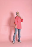 Long Sleeves Poplin Shirt 3749 - Just4Women