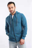 Ribbed Comfy Zip Through Hoodie (402) - White Rabbit