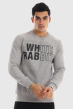 Stitched Side Neck Sweatshirt (147) - White Rabbit