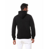 Middle Zipper Solid Casual Hoodie (216) - White Rabbit