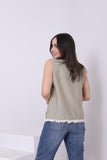 Linen Sleeveless Top (3833) - Just4Women