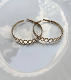 Oval Chains Earring - Fluffy