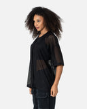 Oversized Mesh Shirt - The Makeovr