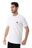 Regular Fit Pique Pattern Polo Shirt - White Rabbit