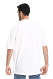 Printed Pattern Regular Fit T-Shirt - White Rabbit