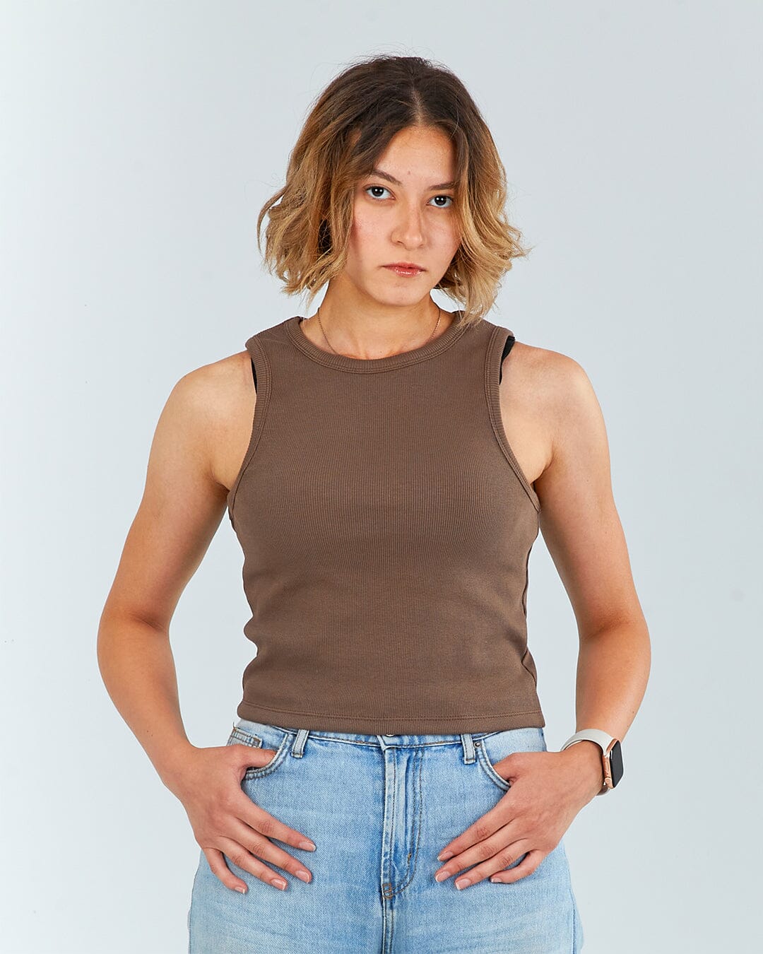 Ribbed Tank Top - The Makeovr