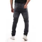 Front Scratches Regular Fit Jeans  - White Rabbit