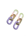 Colors Chains Earring - Fluffy
